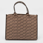 balenciaga Beige/Brown BB Monogram Canvas and Leather Medium Hardware Tote