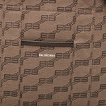 balenciaga Beige/Brown BB Monogram Canvas and Leather Medium Hardware Tote