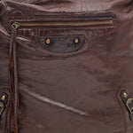 balenciaga Brown Leather RH Day Bag