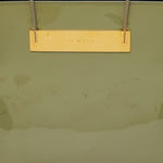 balenciaga Grey Patent Leather Small Cable Shopper Tote