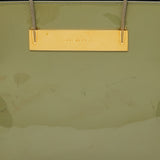 balenciaga Grey Patent Leather Small Cable Shopper Tote