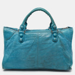 balenciaga Cyclade Leather Brogues Work Tote