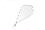 Chanel Long Necklace Mademoiselle Motif Silver
