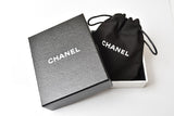 Chanel Long Necklace Mademoiselle Motif Silver