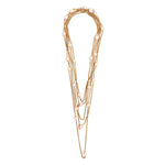 Chanel Long Chain Bead and Rhinestone Necklace