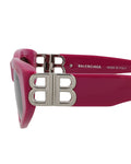 balenciaga Cat Eye-Frame Recycled Acetate Sunglasses Womens BB0095S-30008868-017
