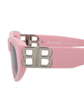 balenciaga Cat Eye-Frame Recycled Acetate Sunglasses Womens BB0095S-30008868-013