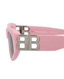 balenciaga Cat Eye-Frame Recycled Acetate Sunglasses Womens BB0095S-30008868-013