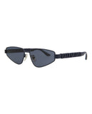 balenciaga Cat Eye-Frame Metal Sunglasses Unisex-Adult BB0107S-30008985-003
