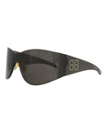 balenciaga Cat Eye-Frame Nylon Sunglasses Womens BB0122S-30009742-004