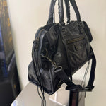 balenciaga City Black Leather Tote Bag Medium