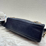Balenciaga Classic Mini Leather Crossbody Bag - Black