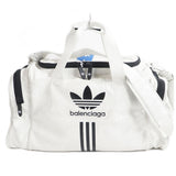 balenciaga Adidas Lambskin Gym Bag White