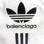 balenciaga Adidas Lambskin Gym Bag White