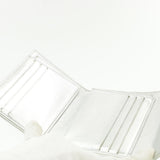 Chanel Matelasse Bifold Wallet Silver CC Auth cr620