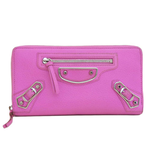 balenciaga Classic Metallic Edge Continental Wallet