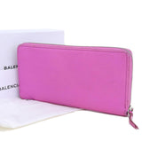 balenciaga Classic Metallic Edge Continental Wallet