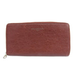 balenciaga Essential Zip Around Leather Wallet