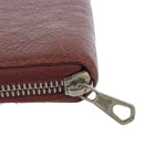balenciaga Essential Zip Around Leather Wallet