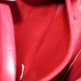 Chanel Matelasse Chain Shoulder Bag Leather Red CC Auth yk11662