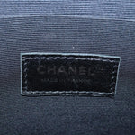 Chanel Mademoiselle Hand Bag Enamel Leather White Red CC Auth yk12409A