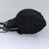 Chanel Matelasse Chain Gamaguchi Hand Bag Leather 2way Black CC Auth yk13501