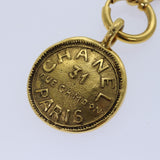 Chanel Lucambon 31 Necklace metal Gold CC Auth yk14272