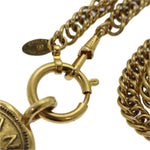 Chanel Lucambon 31 Necklace metal Gold CC Auth yk14272