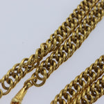 Chanel Lucambon 31 Necklace metal Gold CC Auth yk14272