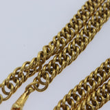 Chanel Lucambon 31 Necklace metal Gold CC Auth yk14272