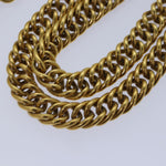 Chanel Lucambon 31 Necklace metal Gold CC Auth yk14272