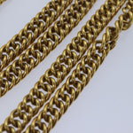 Chanel Lucambon 31 Necklace metal Gold CC Auth yk14272