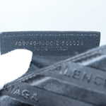 balenciaga Explorer Clutch Bag Canvas Black 459745 Auth yk14342