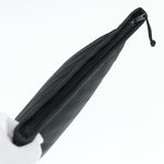 balenciaga Explorer Clutch Bag Canvas Black 459745 Auth yk14342
