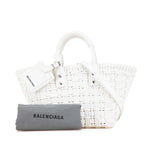 balenciaga Bistro Basket XS Handbag White