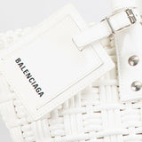 balenciaga Bistro Basket XS Handbag White